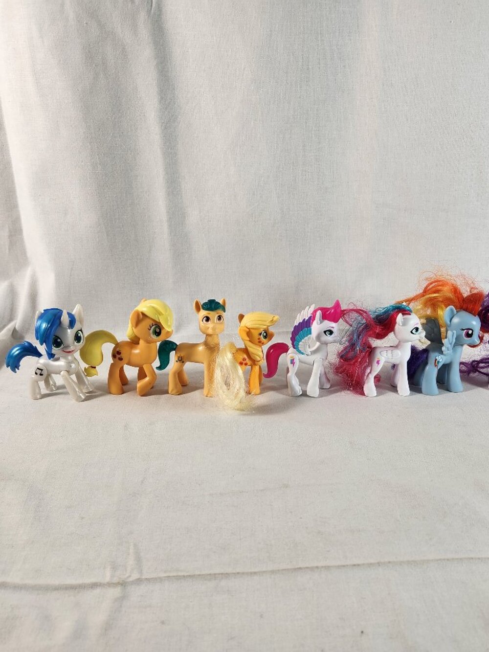 My Little Pony Figures Mixed Lot of 8 ABS Plastic Toy Ponies 3 Inch Fast Ship